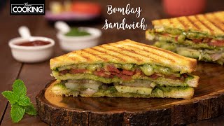 Bombay Sandwich Recipe| Street Food | Veg Sandwich Recipe| Grilled Cheese Sandwich @HomeCookingShow