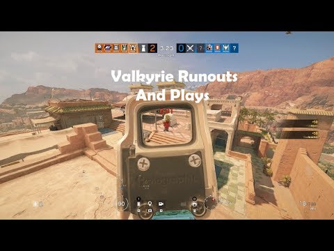Valkyrie Run Outs and Plays: Rainbow Six Siege Game Play and Funny Moments 13