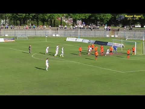 Skrót meczu Stilon Gorzów - Zagłębie II Lubin 1-3 (1-1) [05.05.2018]
