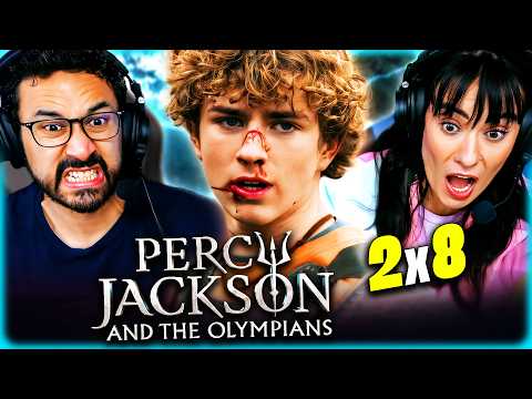 PERCY JACKSON SEASON 2 EPISODE 8 FINALE REACTION – PERCY VS LUKE GOT BRUTAL!! Post-Credits Scene