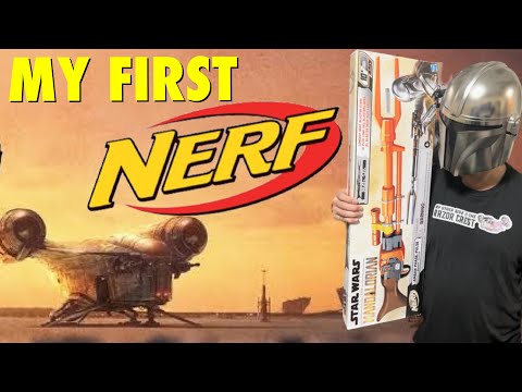 MY FIRST NERF GUN - Mandalorian Amban Phase-Pulse Blaster
