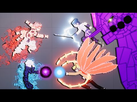 Jujutsu Kaisen [Gojo - Sukuna] vs Naruto Baryon Mode - Sasuke Susanoo Form