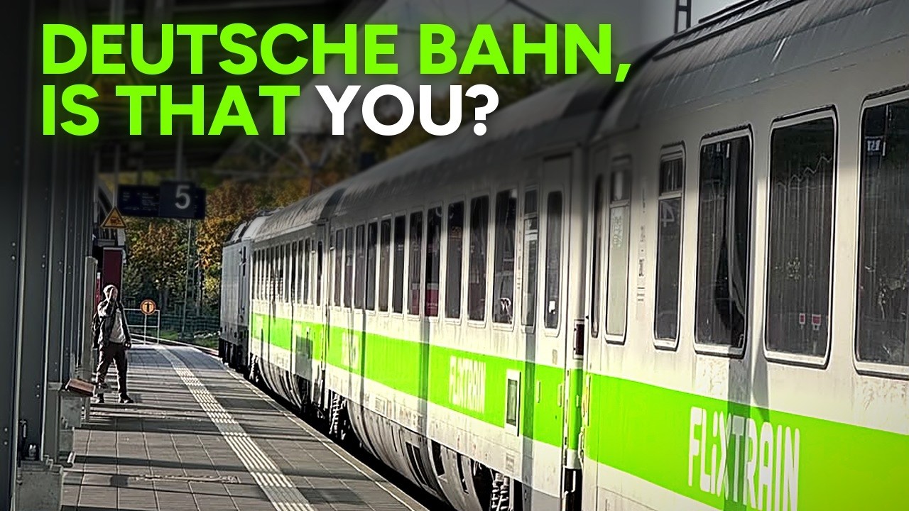 The InterCity That Turned Green | FlixTrain's NEW coaches