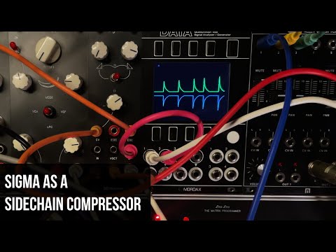 Sigma - Eurorack DIY Function/Slope Generator: Sidechain Compression / Audio ducking