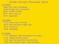 2012 December Concert