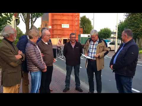 Mooie cheque voor Comité Same sterk vör oos kerk