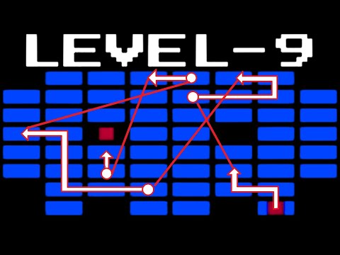 How To Get To The BOSS (GANON!) in Level 9 (DEATH MOUNTAIN) in Legend of Zelda (NES)