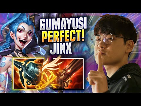 GUMAYUSI PERFECT GAME WITH JINX! - T1 Gumayusi Plays Jinx ADC vs Caitlyn! | Preseason 2023