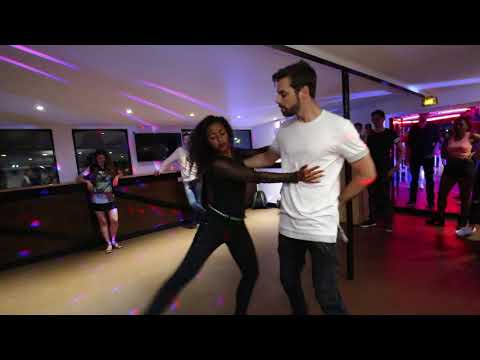 Alexis & Virginie - Démo Zouk Brésilien - Soirée Agua
