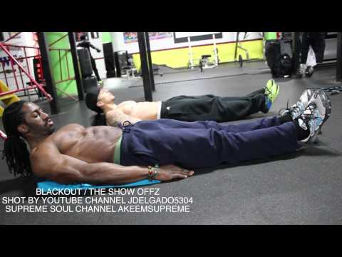 BLACKOUT/ THE SHOW OFFZ / BAR PRODUCTIVE SUPREME SOUL BEGINNER AB WORKOUT
