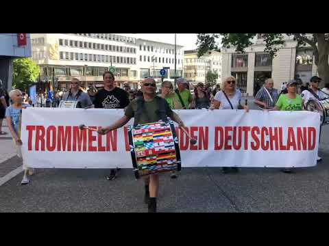 Trommeln verbinden Deutschland. Pforzheim läuft weiter.