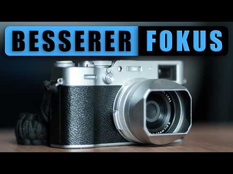 Wie ich den Fokus meiner Fuji X100VI verbessert habe [Automatischer Zonenfokus]
