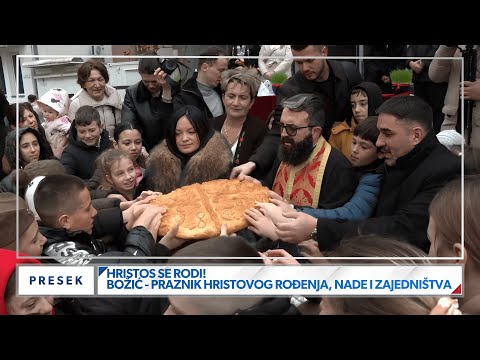 Proslava Božića u Beogradu, Gračanici, Beočinu i Podgorici