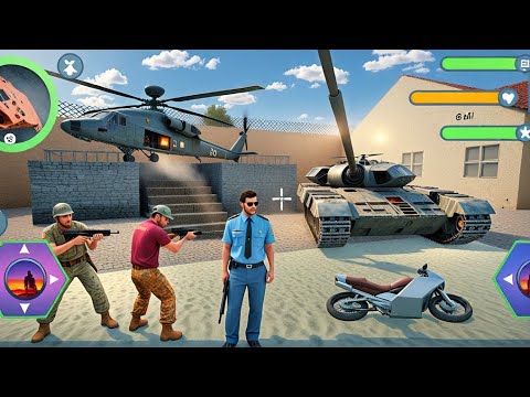 Miami Police Crime Vice Town Simulator - New Update - Android Gameplay