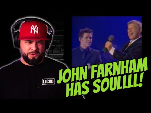 John Farnham ft. Human Nature - Who's Loving You | Vocalist From The UK Reacts