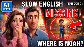 A Little Boy Went Missing at My Birthday Party... 😢 | Slow English Story | A1 Level