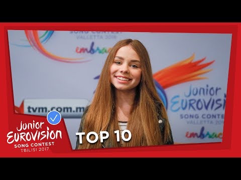 TOP 10! MOST WATCHED IN MARCH 2017 - JUNIOR EUROVISION SONG CONTEST
