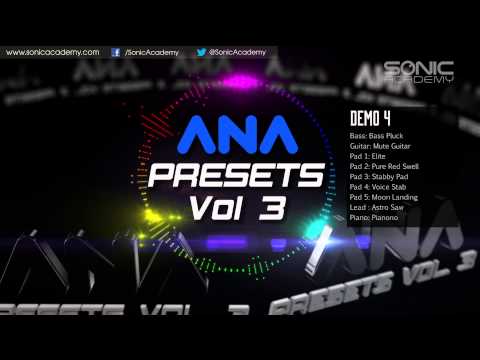 Sonic Academy ANA Preset Pack Vol 3