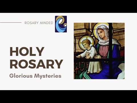 Listen & Pray the Holy Rosary -- Glorious Mysteries Wednesday -- June 29, 2022