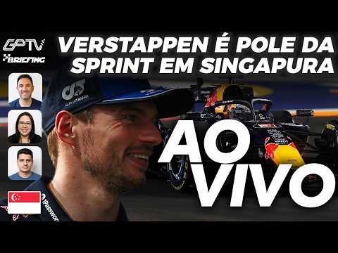 🔴AO VIVO! F1 2026 EM SINGAPURA: ASSISTA À CLASSIFICAÇÃO SPRINT [narração + Briefing]
