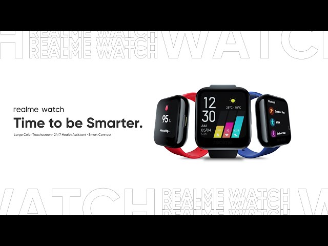 Realme Watch Smartwatch Negro video