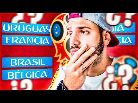 MI PREDICCIÓN DEL MUNDIAL DE RUSIA 2018 *LOCURA*