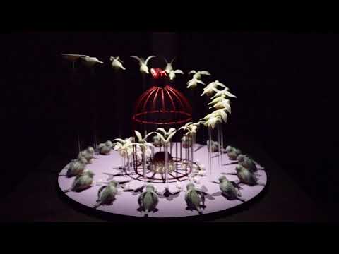 Digital  Media Art “OUTSET" 3D Printed Zoetrope by Qiling (Elaine) Ma