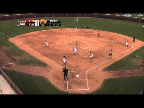 3.21.15 Softball vs. Elon Hightlights