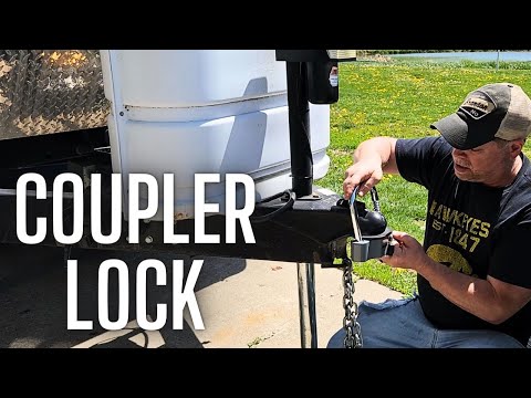 RETRUE Universal Coupler Lock | Heavy-Duty Trailer Hitch Lock