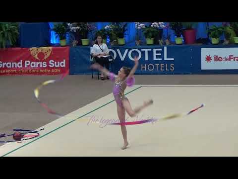 Lianna DEMIDOVA (BEL) ribbon - 2019 Corbeil junior AA