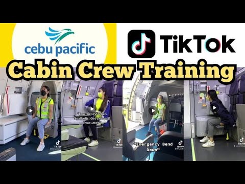 BRACE FOR IMPACT! EMERGENCY BEND DOWN! - Cebu Pacific Cabin Crew / Flight Attendant Training