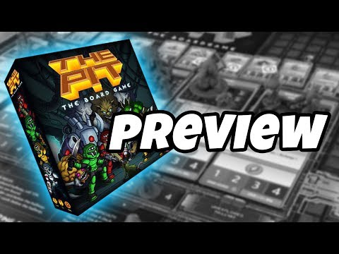 THE PIT THE BOARD GAME - Kickstarter Preview