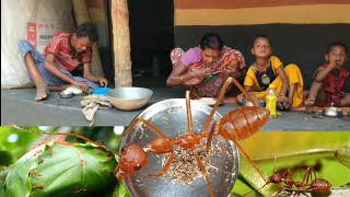 Red Ant (Kurkut) With Rice Flour — Old Traditional Style Recipe