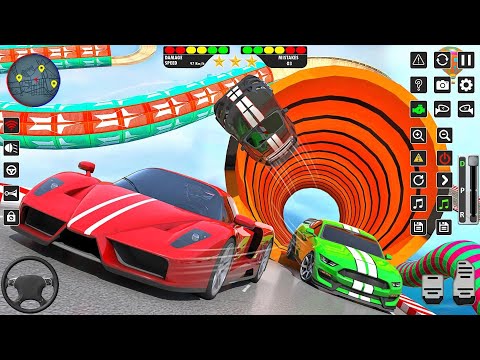 Ramp Car Stunts Racing Simulator 2024 - Impossible Mega Tracks 3D - Android GamePlay