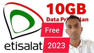 how to get 10GB data free in Ramadan on etisalat sim, get free data on etisalat for free #freedata