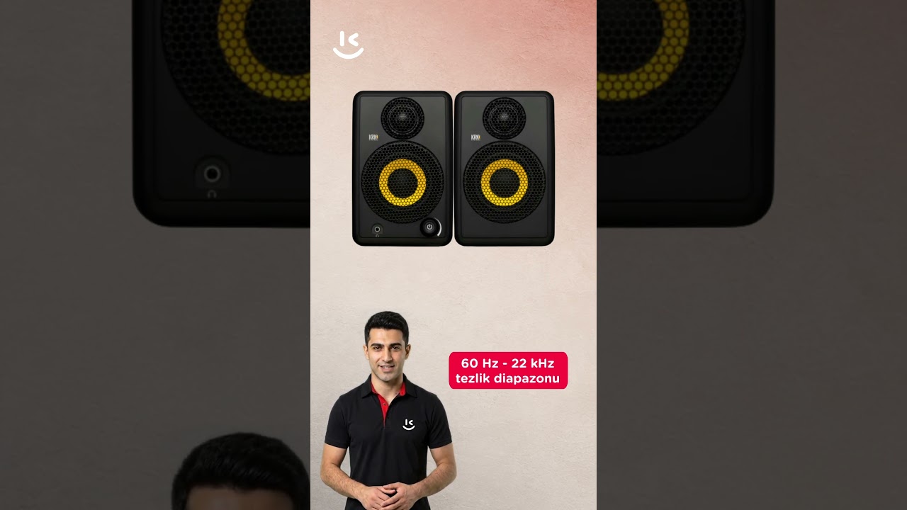 Studiya monitoru KRK GOAUX 3