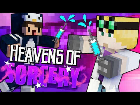 Jacked Up on Mana in Minecraft HEAVENS OF SORCERY #3