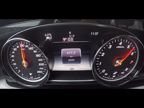 Mercedes Benz - E-Class || Kickdown || E300D vs. E200 || 0-100km/h