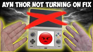 I fixed my AYN THOR that's not turning on