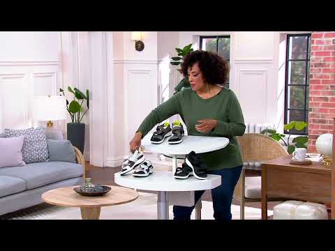 Clarks Cloudsteppers Adjustable Sport Sandals - Mira Sun on QVC