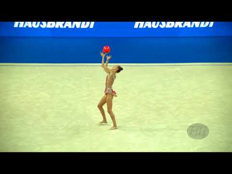 SMIRNOVA Elena (LUX) - 2017 Rhythmic Worlds, Pesaro (ITA) - Qualifications Ball