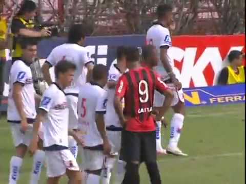 Gol de Cleberson - Atlético-PR 1 x 0 Paraná - 38° Rodada - Brasileirão Serie B 2012