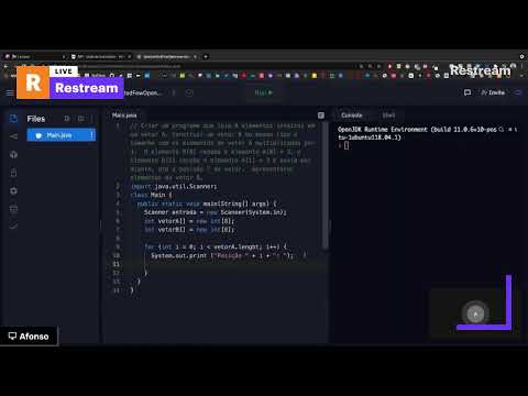 Lista de Exercício Vetores em java