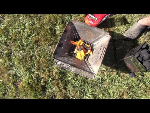 Very cool camp fire hack.