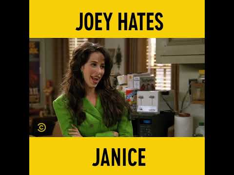 Joey absolutely HATES Janice ????! | Friends | Comedy Central Africa