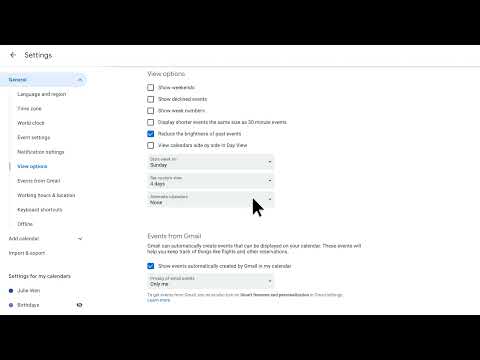 How to: Use an alternate calendar in Google Calendar