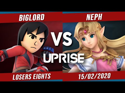 Uprise 2020 - BigLord (Mii Brawler) vs Neph (Zelda) - Losers Eights