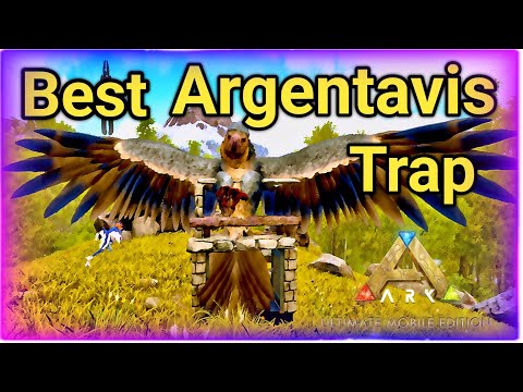 🦅 Taming Argentavis | Best Taming Trap in ARK Ultimate Mobile Edition