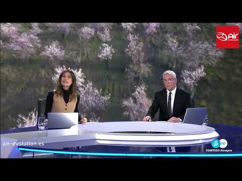 La floración de almendros en La Fregeneda, en los Informativos de Telecinco