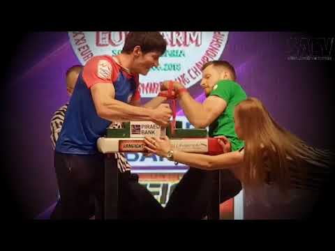 Euroarm 2018 - Oleg Cherkasov vs Mindaugas Tarasaitis semi final (MEGA FIGHT!!)